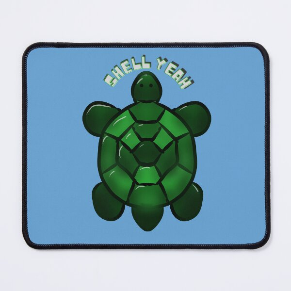 Item preview, Cute Turtle Shell Yeah Funny Pun Aesthetic Green Turtle Sticker Kawaii Animal Design designed and sold by HopeAndHustle.