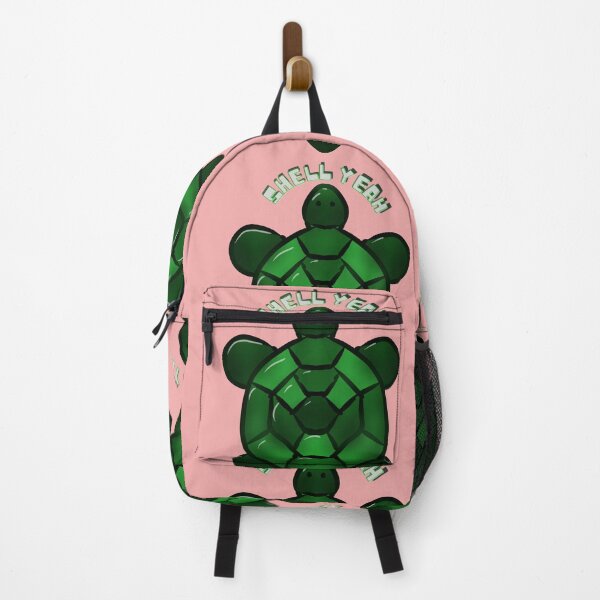 Item preview, Cute Turtle Shell Yeah Funny Pun Aesthetic Green Turtle Sticker Kawaii Animal Design designed and sold by HopeAndHustle.
