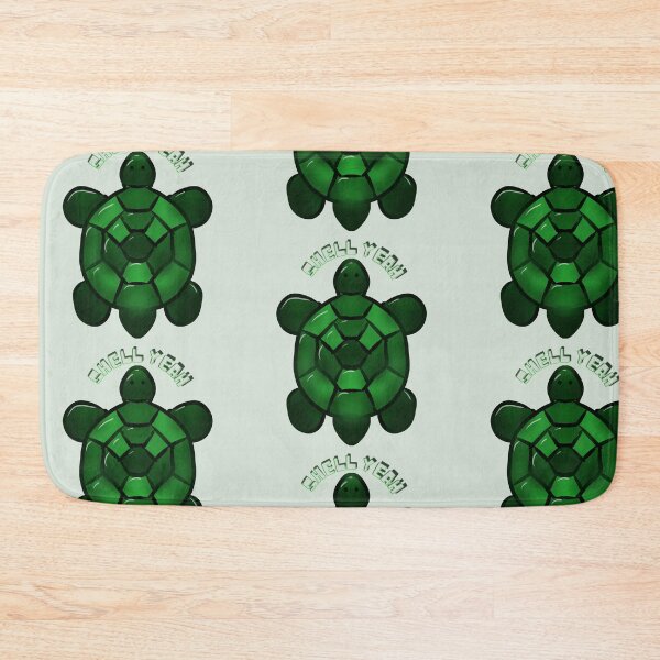 Item preview, Cute Turtle Shell Yeah Funny Pun Aesthetic Green Turtle Sticker Kawaii Animal Design designed and sold by HopeAndHustle.