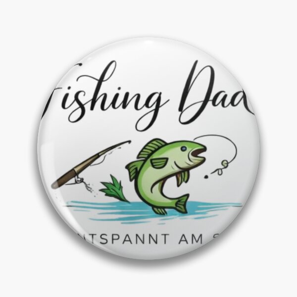 Item preview, Fishing Dad Relaxing at the Lake German Fishing Design designed and sold by Madewithlove98.
