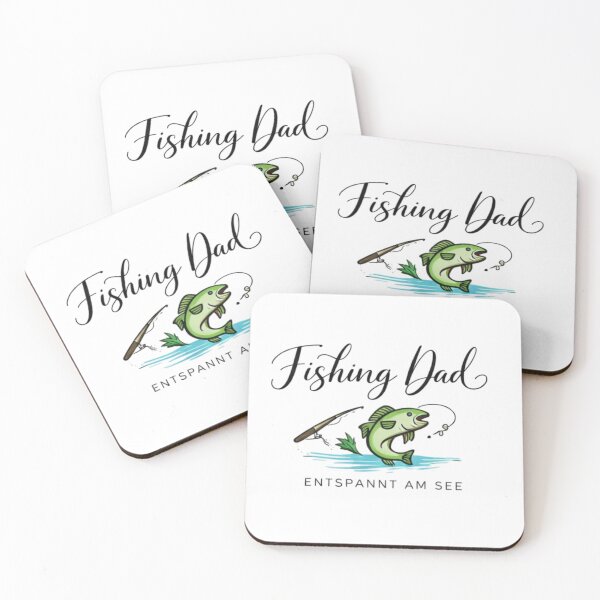 Item preview, Fishing Dad Relaxing at the Lake German Fishing Design designed and sold by Madewithlove98.