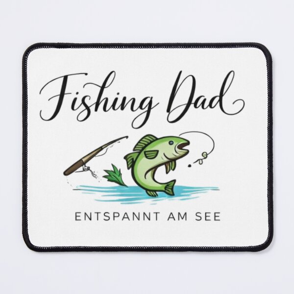 Item preview, Fishing Dad Relaxing at the Lake German Fishing Design designed and sold by Madewithlove98.