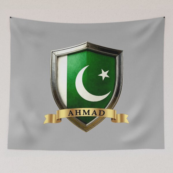 Item preview, Pakistan Heritage Shield for Ahmad designed and sold by Highlandkings.