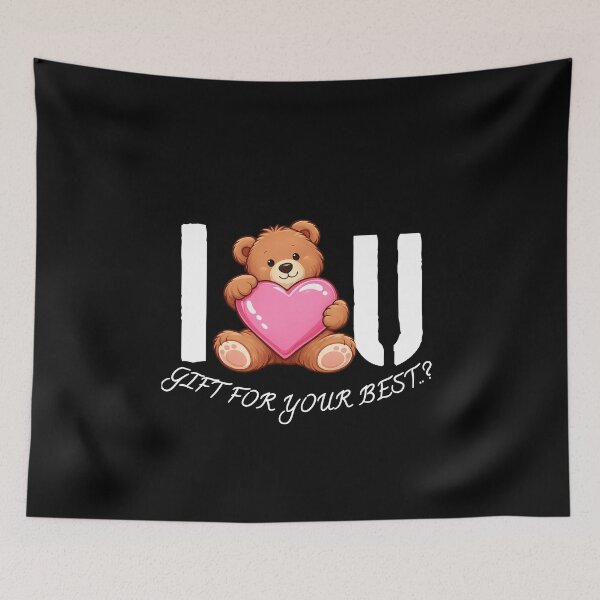 Item preview, Copy of Cute Teddy Bear Holding Heart  | Love Illustration | Valentine Design designed and sold by Hellohychandan.