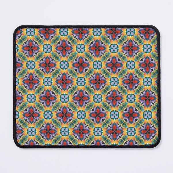 Artikelvorschau, Lebendiges geometrisches Mandala-Muster mit leuchtenden Farben entworfen und verkauft von RidaSalArt.