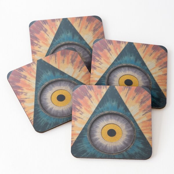 Item preview, Geometric eye in triangle and circle designed and sold by Mianku | Für das Leben.