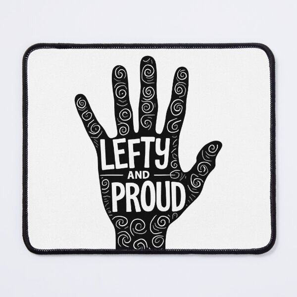 Item preview, Proud Lefty - Artistic Left Handed Hand Design with Tribal Swirls designed and sold by DesignsByDessie.