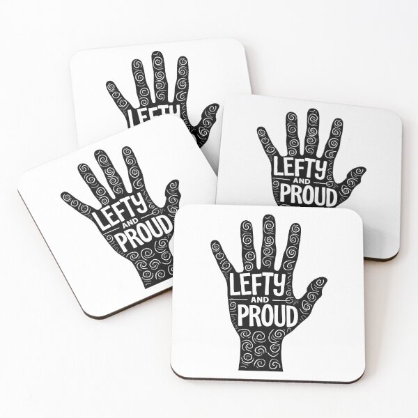 Item preview, Proud Lefty - Artistic Left Handed Hand Design with Tribal Swirls designed and sold by DesignsByDessie.