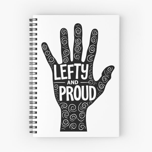 Item preview, Proud Lefty - Artistic Left Handed Hand Design with Tribal Swirls designed and sold by DesignsByDessie.