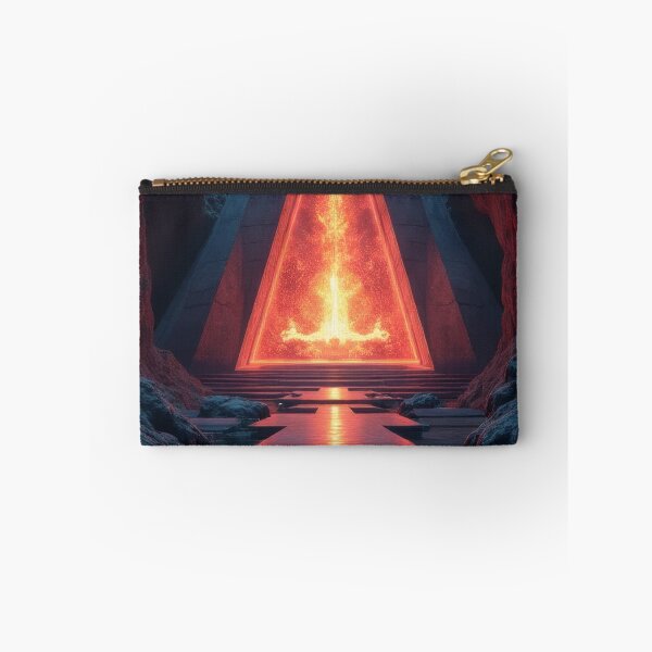 Item preview, A path to the glowing pyramid gate designed and sold by Mianku | Für das Leben.