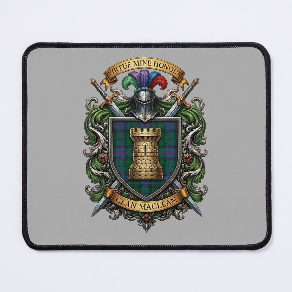 Item preview, Clan MacLean Crest Badge designed and sold by BagTown Clans.