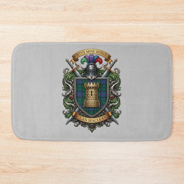 Item preview, Clan MacLean Crest Badge designed and sold by BagTown Clans.