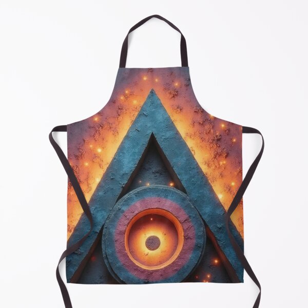 Item preview, Mystical triangle with a glowing circular eye designed and sold by Mianku | Für das Leben.