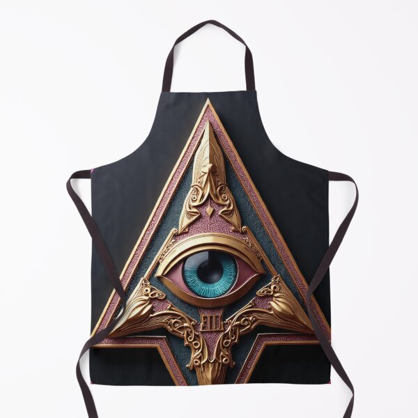 Item preview, Geometric arrow with eye metal look designed and sold by Mianku | Für das Leben.