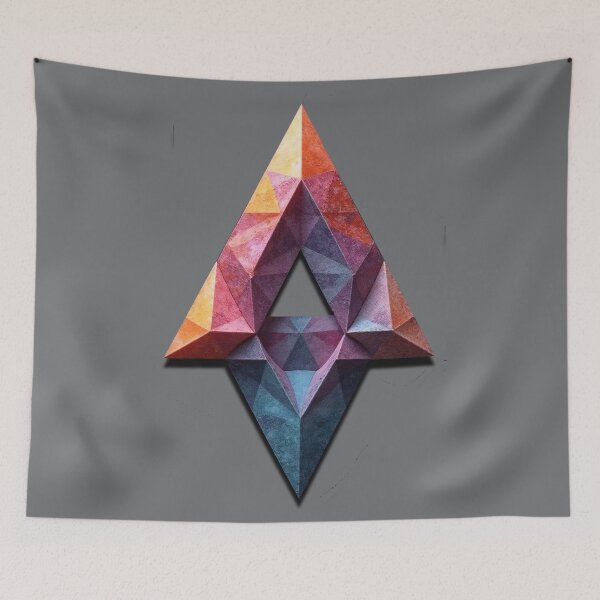 Item preview, Geometric triangle combination designed and sold by Mianku | Für das Leben.