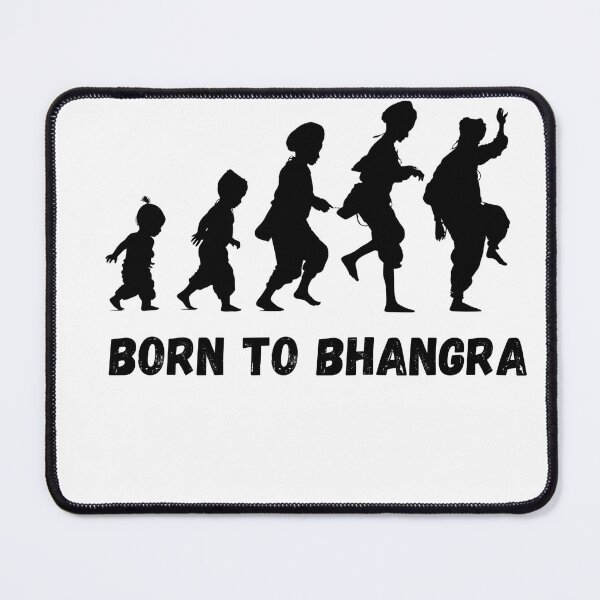 Item preview, Born to Bhangra designed and sold by Khalsawear.