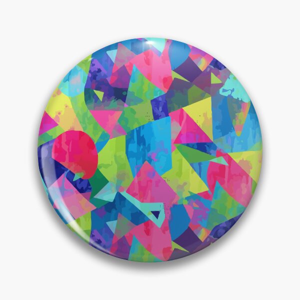 Item preview, Bright Colorful Geometric Collage designed and sold by RidaSalArt.