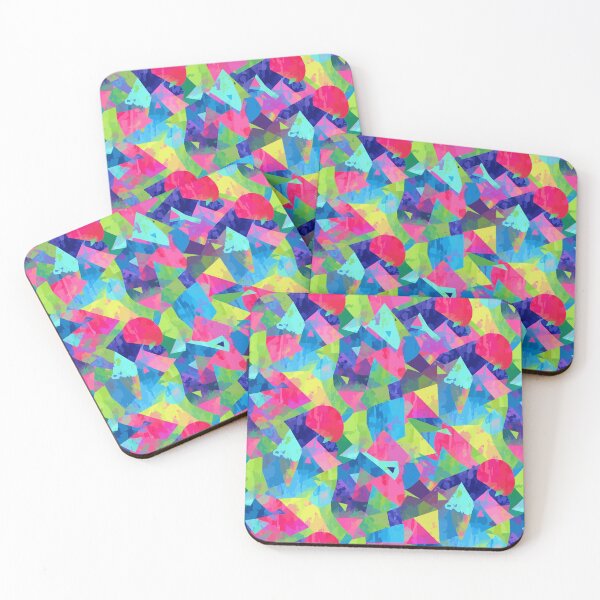 Item preview, Bright Colorful Geometric Collage designed and sold by RidaSalArt.