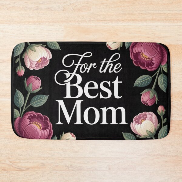 Item preview, Best Mom Ever – Floral Frame Typography Gift Design designed and sold by myforestfog.