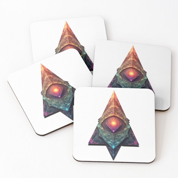 Item preview, Cosmic geometric arrowhead eye designed and sold by Mianku | Für das Leben.