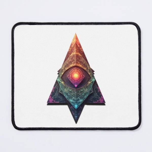 Item preview, Cosmic geometric arrowhead eye designed and sold by Mianku | Für das Leben.