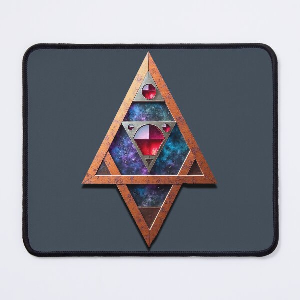 Item preview, Geometric arrow with ruby designed and sold by Mianku | Für das Leben.
