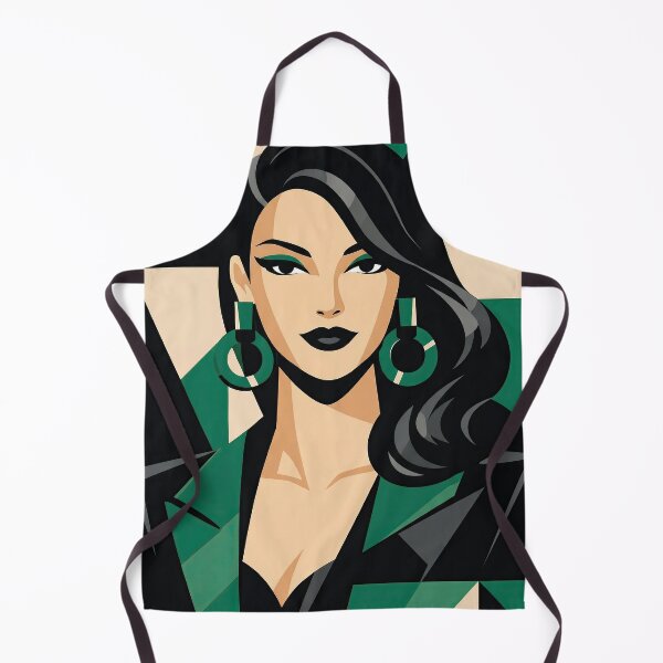 Item preview, Geometric Elegance – Modern Fashion Icon designed and sold by ForeverPrintsOK.