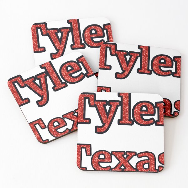 Item preview, Tyler Texas City Name With Red Rhinestone designed and sold by TheIconSmith.