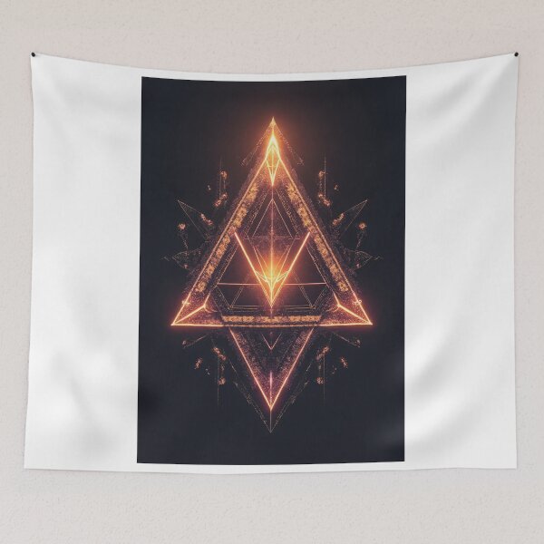Item preview, Geometric triangle lights designed and sold by Mianku | Für das Leben.