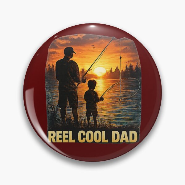 Item preview, Reel Cool Dad Funny Fishing Dad Design designed and sold by Madewithlove98.