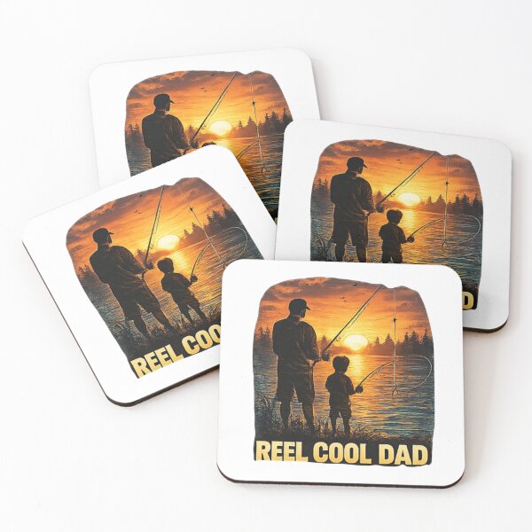Item preview, Reel Cool Dad Funny Fishing Dad Design designed and sold by Madewithlove98.