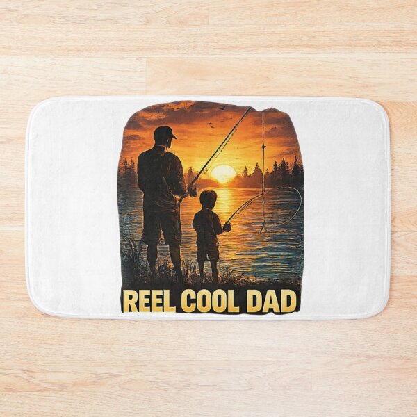 Item preview, Reel Cool Dad Funny Fishing Dad Design designed and sold by Madewithlove98.