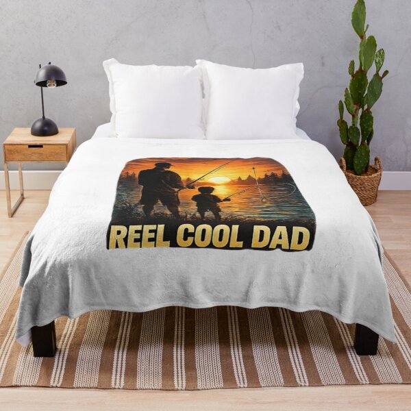 Item preview, Reel Cool Dad Funny Fishing Dad Design designed and sold by Madewithlove98.