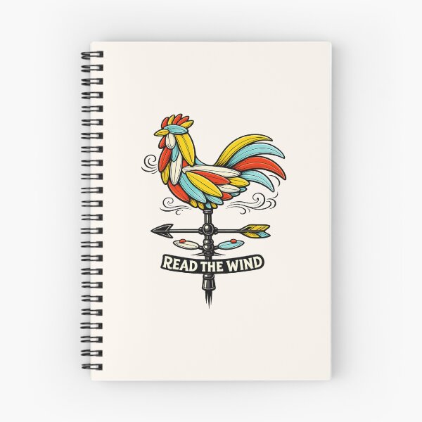 Item preview, READ THE WIND – Surfboard Rooster Weather Vane — Large Print Edition designed and sold by mikawaya studio.