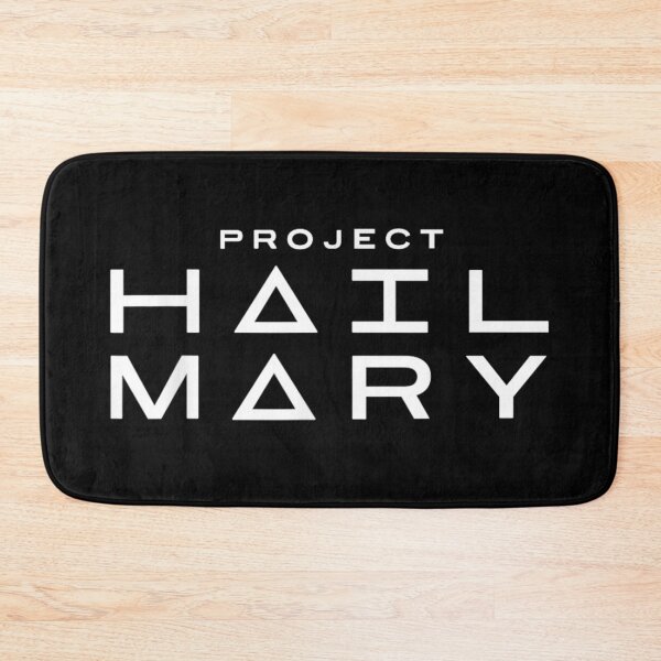 Item preview, Minimalist Sci Fi Book Project Hail Mary Space Exploration Movie Typography Logo designed and sold by Chaya Reid.