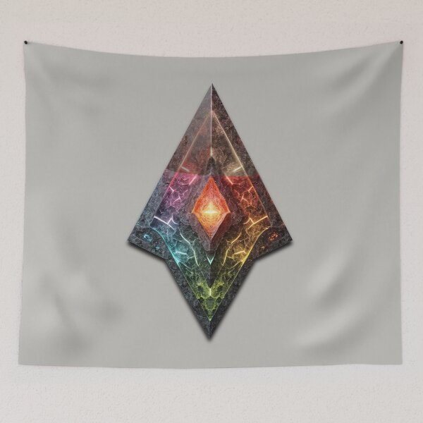 Item preview, Colored arrowhead in a dynamic composition designed and sold by Mianku | Für das Leben.
