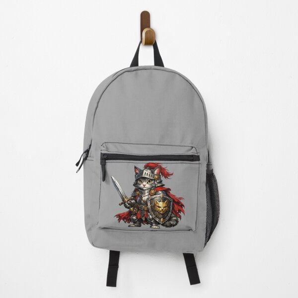 Item preview, Sir Meowalot - The Brave Feline Knight Cat designed and sold by HubiUrbanStudio.