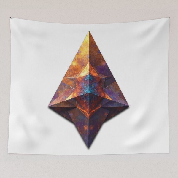 Item preview, Geometric arrow made of corroded stone designed and sold by Mianku | Für das Leben.