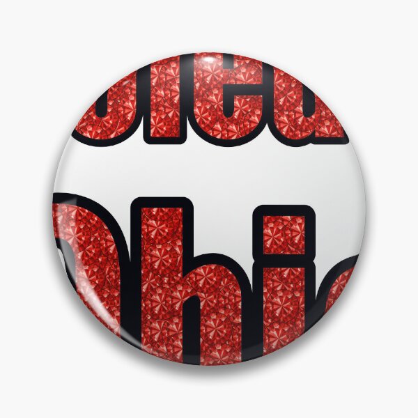 Item preview, Toledo Ohio City Name With Red Rhinestone designed and sold by TheIconSmith.