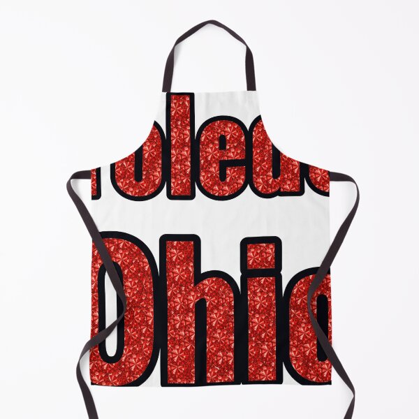 Item preview, Toledo Ohio City Name With Red Rhinestone designed and sold by TheIconSmith.