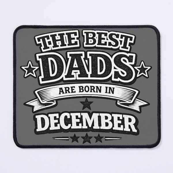 Item preview, The Best Dads Are Born In December – Funny December Birthday Dad Gift Vintage Typography designed and sold by Szapeee.
