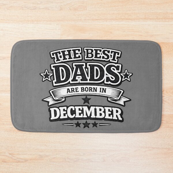 Item preview, The Best Dads Are Born In December – Funny December Birthday Dad Gift Vintage Typography designed and sold by Szapeee.