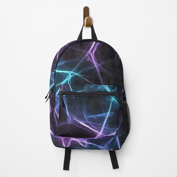 Item preview, Neon Cosmic Lightning Abstract Pattern designed and sold by RidaSalArt.