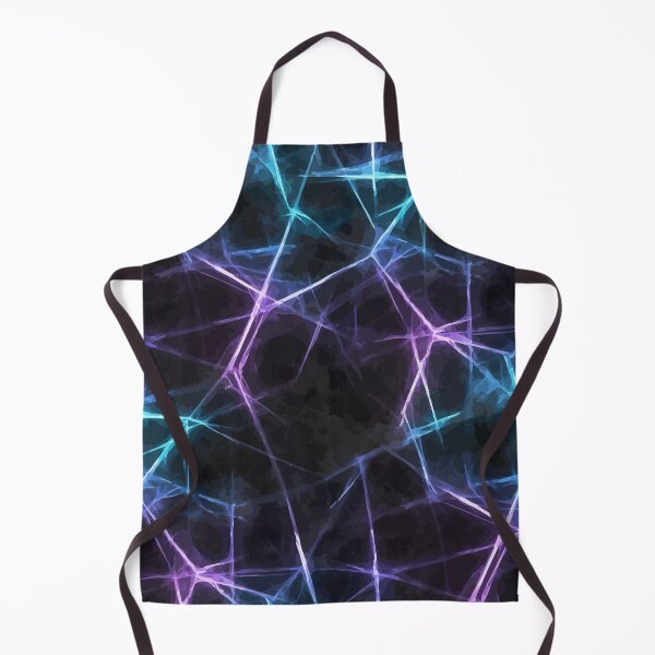 Item preview, Neon Cosmic Lightning Abstract Pattern designed and sold by RidaSalArt.