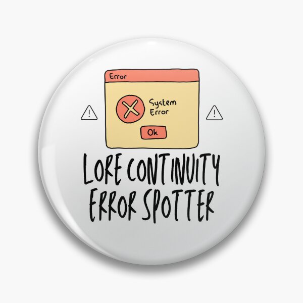 Item preview, Lore continuity error spotter designed and sold by Peerless-Prime.