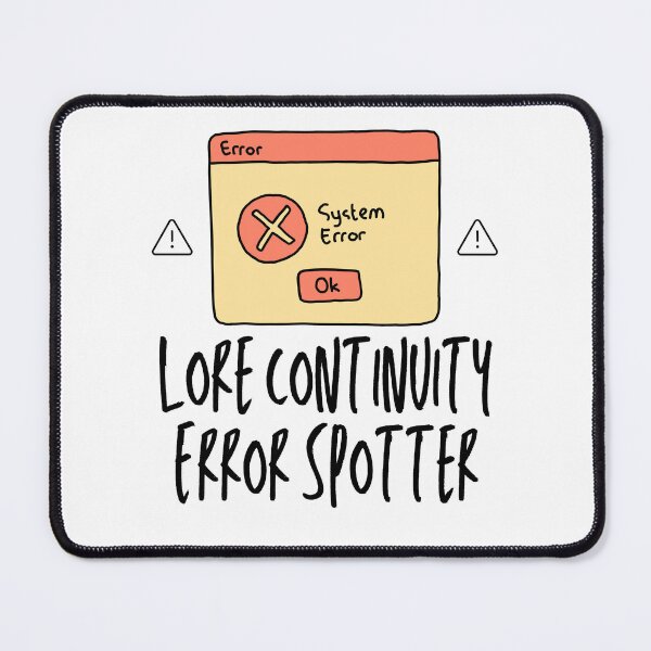 Item preview, Lore continuity error spotter designed and sold by Peerless-Prime.
