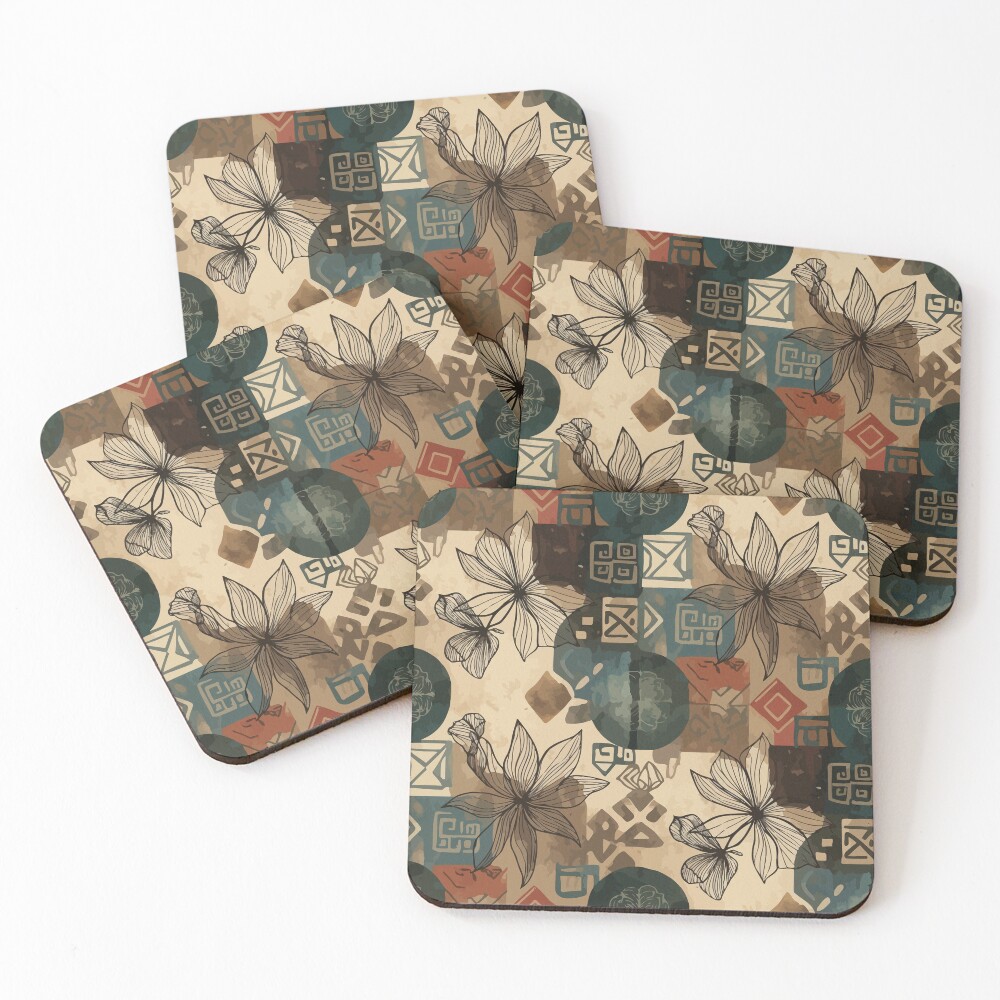 Item preview, Coasters (Set of 4) designed and sold by RidaSalArt.
