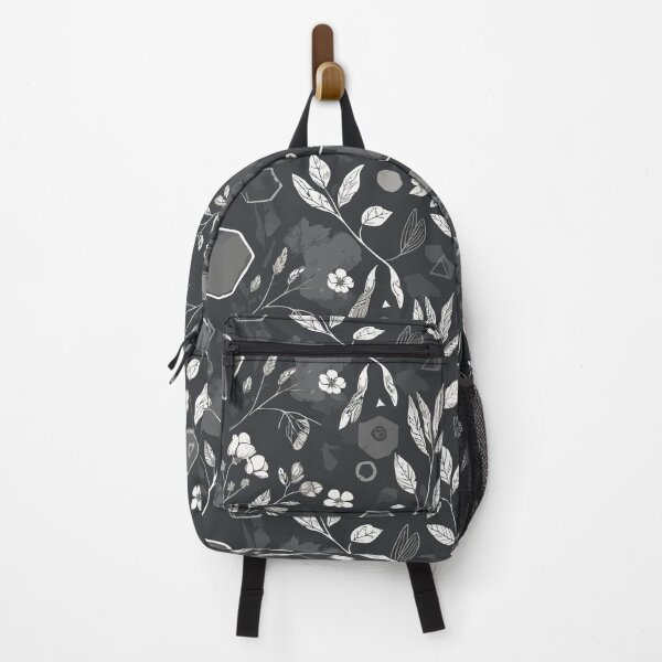 Item preview, Monochrome Geometric Floral Pattern designed and sold by RidaSalArt.