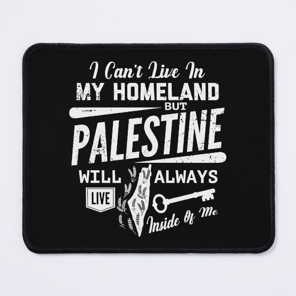 Item preview, Palestine Will Always Live Inside Of Me Palestinian Right of Return Support - wht designed and sold by Hurriyyatee.