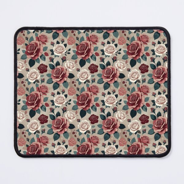Item preview, Vintage Rose Floral Pattern designed and sold by RidaSalArt.